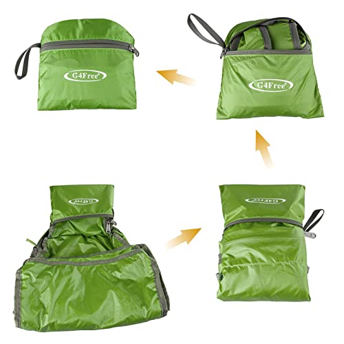 G4Free 20L Lightweight Packable Backpack Foldable Travel Hiking Daypack for Men and Women - Image 6