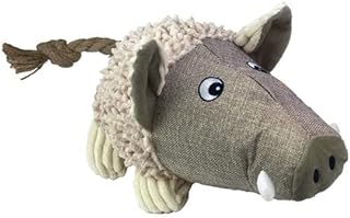 Pet Lou 01000 Natural Warthog, 10-inches, Gray
