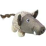 Pet Lou 01000 Natural Warthog, 10-inches, Gray