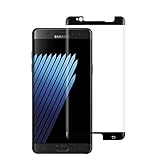 Samsung Galaxy Note 7 Screen Protector Glass TANAAB [9H Glass][Case Friendly][3D Curved Protection][Ultra HD][Anti-Bubble] for Note 7- Black