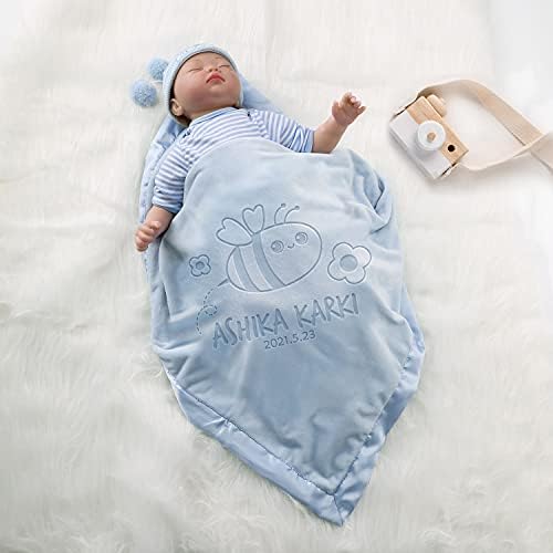 Matelas Et Linge De Lit Aw Bridal Personnalise Balance Bebe Cadeaux Couverture Grand Nouveau Ne Personnalise Recevant Des Couvertures Avec Nom Date Ensembles De Literie De Creche De Creche La Chambre De Bebe