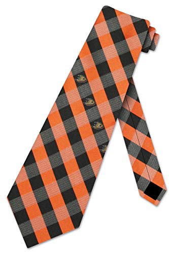 Eagles Wings Ducks Ties Anaheim Mens NHL Neckties (Check Microfiber)