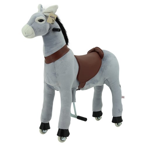 Sweety Toys 7349 Reittier gross Esel auf Rollen für 4 bis 9 Jahre ...
