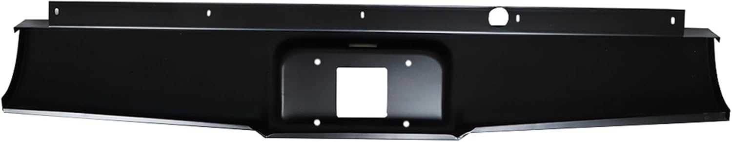 Silscvtt Black Rear Steel Bumper Roll Pan Replacement for 2004 2005 2006 2007 2008 2009 2010 2011 2012 Colorado Canyon