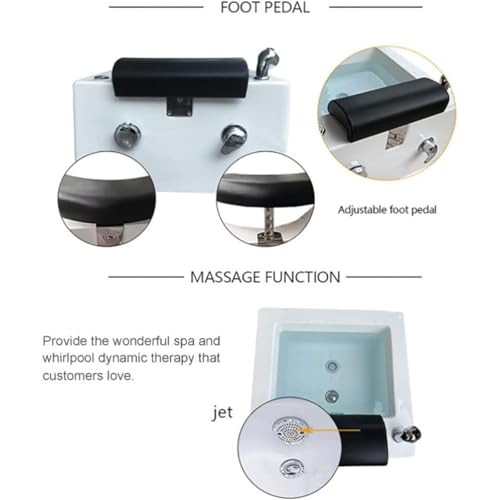 Masajeador para pies con spa y masaje relajante miniatura 2
