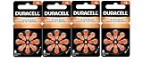 Duracell Hearing Aid Batteries Orange Size 13, 32 Count Pack, 13A Size Hearing Aid Battery with Long-Lasting Power, Extra-Long EasyTab Install for Hearing Aid Devices
