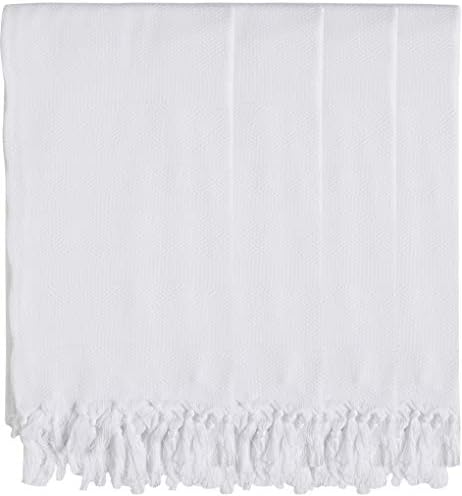 Set of 4 - New Season Brightest Diamond Weave Turkish Cotton Bath Beach Hammam Towel Peshtemal Blanket