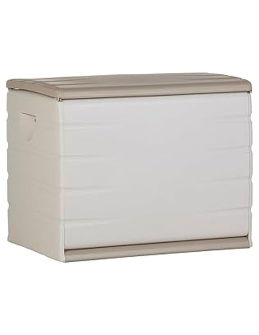 Jardin202 - Baúl para almacenaje | 260L de Capacidad | Beige | 80x61x53 cm | (Beige)