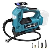 Akku-Kompressor für Makita 18V,Akku Luftpumpe bis150 PSI mit LED-Licht &...