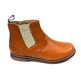 Pom d'Api Bottines Fille Marron City JODZIP