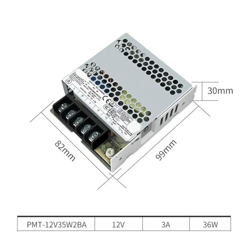 Alimentation à découpage PMT 12V et 24V pour boîtier rail DIN stable