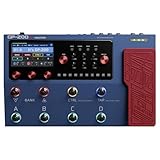 Valeton Guitar Pedal Multi-Effects Processor Guitar Bass Amp Modeling IR Cabinets Simulation with FX Loop MIDI I/O Expression Pedal Stereo OTG USB Audio Interface GP-200X