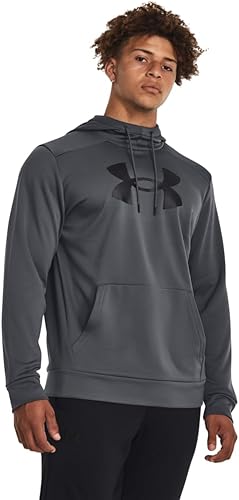 Under Armour Sudadera con capucha de forro polar con logotipo grande