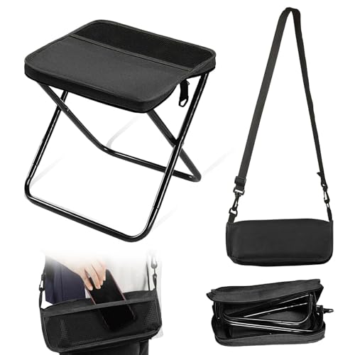 nnOuOnn Portable Foldable Backpack Stool for Camping, Small 