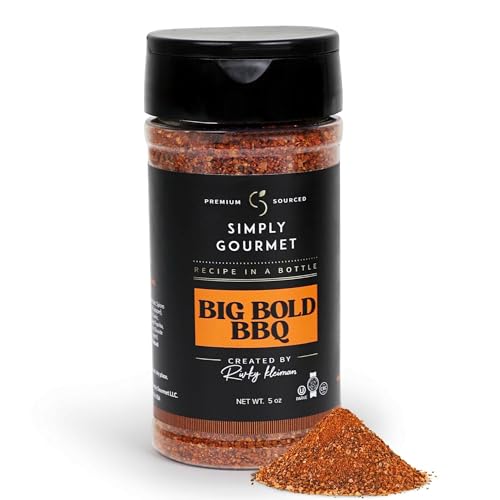 Simply Gourmet Big Bold BBQ Spices and Seasoning - Pitmaster Secret Recipe for Smoking, Grilling...