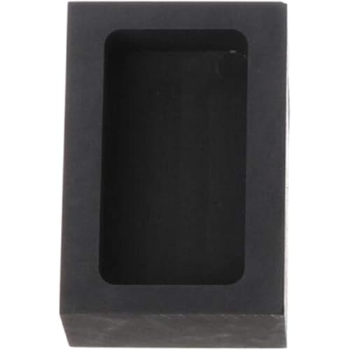 Graphite Ingot Mold Furnace Casting Foundry Crucible Melting Tool, High Thermal Stability, Good Electrical Conductivity, Good Lubricity - 150g