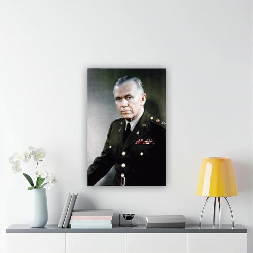 Décoration murale George C Marshall 20x30 cm pour petit espace - 6