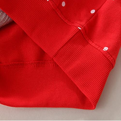EULLA Little Girls Boys Christmas Sweatshirt Xmas Shirts for Toddler Clothes Baby Pullover Kids Sweater 1-7 Years4