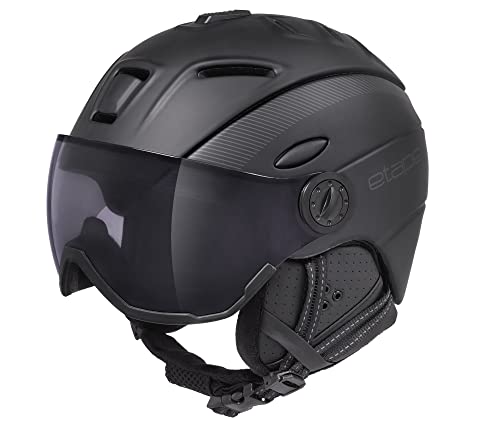 Casque de sport jeunesse unisexe Etape 2011917 noir mat pour vélo et roller