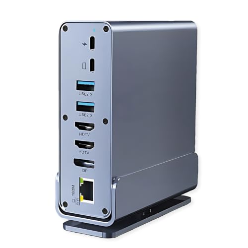Value Station d'accueil USB-C 16 en 1, HDMI/DP 4K60, Ethernet Gigabit, USB-A, USB-C, PD, SD/microSD, Audio
