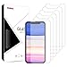 New Horrizon [6-Pack Screen Protectors for iPhone 11 and iPhone XR 6.1-Inch, Tempered Glass Film, Anti-Scratch, Anti-Shatter, Lifetime Support (iPhone11/Xr)