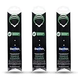 DenTek Tongue Cleaner | Fresh Mint | Removes Bad Breath at the Source (1 Count (Pack of 3))
