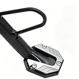 Motorcycle Kickstand Pad for Zero DSR/X 2023-2026, CNC Aluminum Alloy Side Stand Foot Enlarger, Anti-Slip Wear Resistant Heavy Duty Stable Support Plate