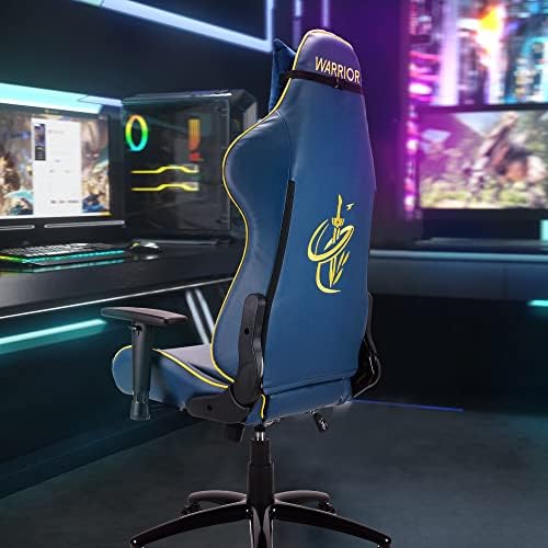 Play haha.Gaming chair Office chair Swivel chair Computer chair Work chair Desk chair Ergonomic Chair Racing chair Leather chair Video game chairs (Yellow)