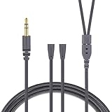 okcsc HBC13 IE80S Earphone Cable, 3.5 mm IE Pin Replacement Cable for SENNHEISER Earbuds,Compatible with IE80S, IE80, IE8, Etc, 4 Cores High Purity OFC Silver Plating, 3.5mm Straight 4FT