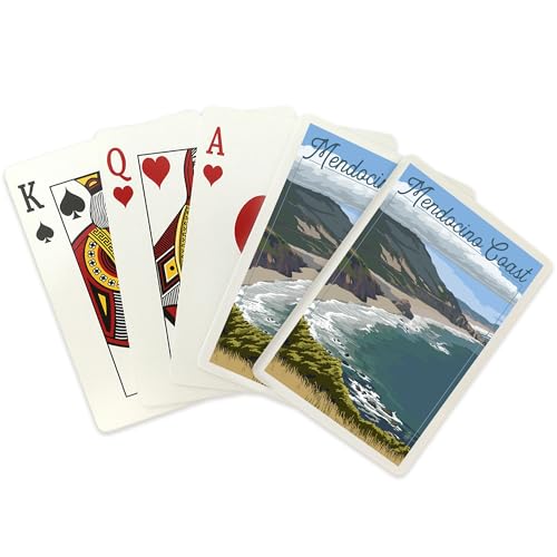 52 Cartas de Poker Mendocino Coast California miniatura 2