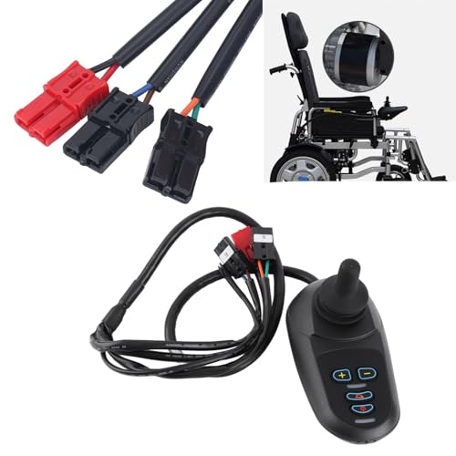 Eujgoov Regolatore elettrico per sedia a rotelle Buona compatibilità e sensibilità DC24V 45A per un cambio di velocità regolare per individui disabili per robot intelligenti Dispositivi di