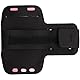 COM-FOUR® 3X Sportarmband - Armtasche für das Smartphone - MP3- und Handytasche für den Oberarm - optimal für Laufen, Joggen und Sport (3 Stück - pink)