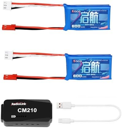 Radiolink CM210 Snellere 2s LiPo Batterijlader Minigrootte USB Type-C Connector, Voeding Zelfaanpassend voor RC A560 3D Vliegtuig PNP Radiolink CM210 Snellere 2s LiPo Batterijlader Minigrootte USB Type-C Connector, Voeding Zelfaanpassend voor RC A560 3D Vliegtuig PNP