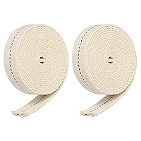 MECCANIXITY Oil Lamp Wick 7/8 Inch Flat Cotton - 5 Rolls, 6.5 Ft Each For Kerosene Lanterns - View #5
