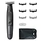 Braun Series X All-in-One Barttrimmer/ Bodygroomer / Elektrorasierer Herren / Haarschneidemaschine, 6 Kammaufsätze, 3-Tage-Bart, Haare, Körper, Intimbereich, Reisebeutel, Geschenk Mann, XT5200