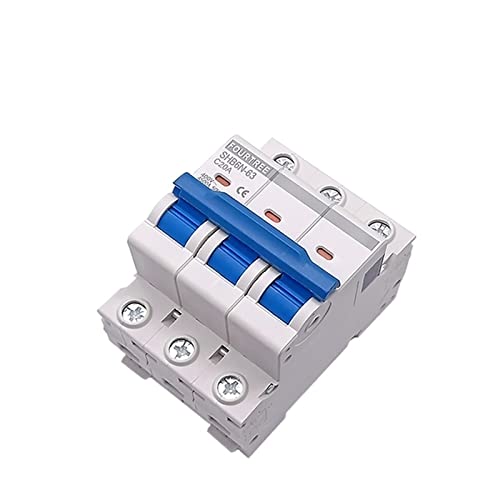 Disjoncteur 3 pôles pour rail Din et boîte de distribution domestique
