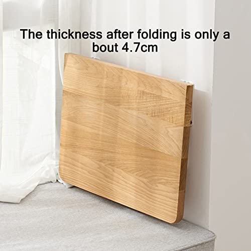 Table murale en bois pliante LUNEZY de taille E pour petits espaces - 7