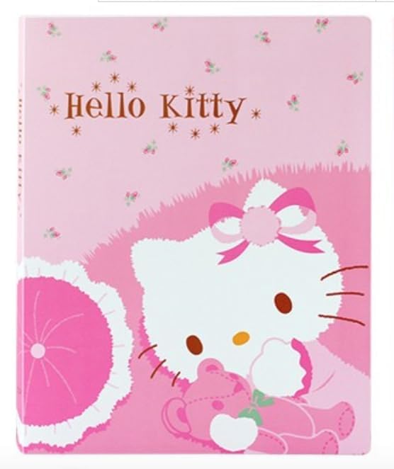 hello kitty card binder Sanrio Denim Patch (MISSING Each binder comes with a clear pocket and 4 sheets of card holders hello kitty card binder Hello