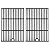 Hisencn Grill Cooking Grates for Nexgrill 720-0925P 720-0925 720-0925S 720-0340, for Charbroil 463350521 463261306, for Thermos 461252605 for Great Outdoors 8000 Cast Iron Replacement Grate Grid Parts
