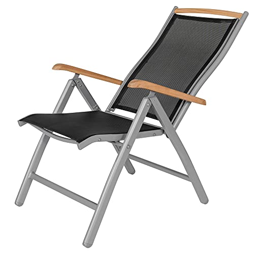 ib style® Diplomat Silber XXL Ausziehtisch 135-270 cm | Premium Gartentisch | Anti Fingerprint | Frozen Glas | Inkl. 10… – Bild 6