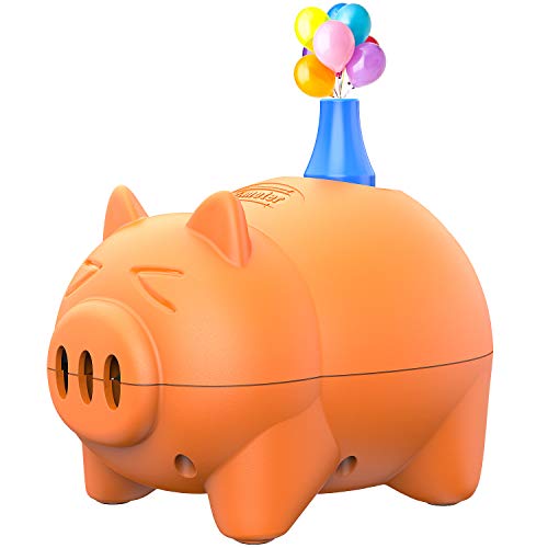 Pompe à Ballon Electrique, Dr.meter Gonfleur de Ballon Portable en forme de cochon pour Fête, Mariage, Anniversaire, Activités Promotionnelles et Décoration de Festival