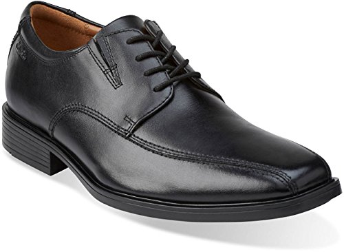 Clarks Clarks Men's Tilden Walk Oxford, Black Leather, 9 M US