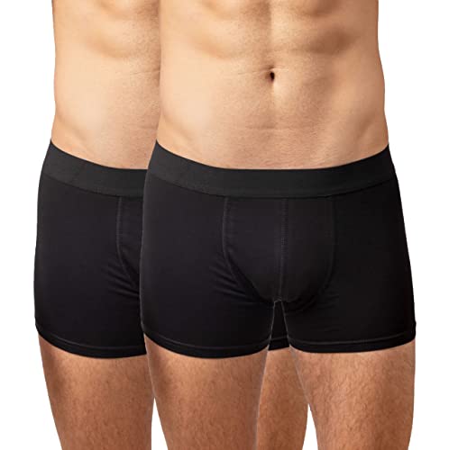 Image of dockstreet Ultra Soft, 100% Cotton Smooth Boxer Brief Comfortable Stretchable /Soft Fabric Brief Trunk Styled Underwear for Men