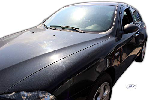 Deflettori Aria Per Alfa Romeo 156 1997-2003 Set 2 Antiturbo Antivento Heko - Foto 9