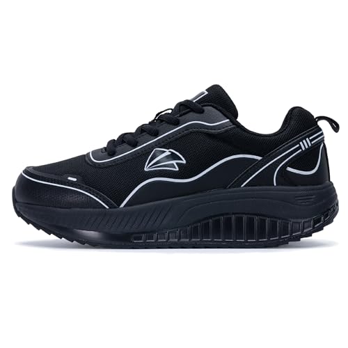 Image of QAUPPE Womens Walking Shoes with Arch Support Wide Orthotic Athletic Sneakers Plantar Fasciitis Tennis for Heel and Foot Pain Relief
