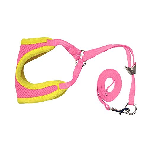 PSK PET MART Adjustable Soft Mesh Comfort Padded Vest Dog Harness for Small Dogs, Toy Breeds, Puppies (Pink) (B09FQ8L95X) Amazon Price History, Amazon Price Tracker