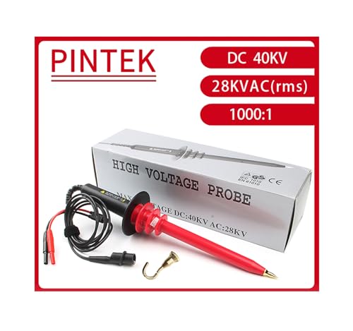 Image of HVP-40 High Voltage Probe Max. DC 0-40KV AC 0-28KV (50 /60Hz) | Multimeter Probe High Voltage Decay Test Probe Attenuation Ratio 1000:1