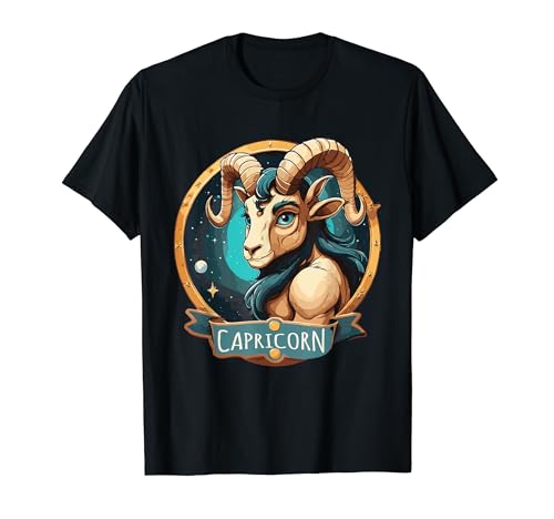 Capricornio Signo del zodiaco Astrología Fans Divertido Camiseta