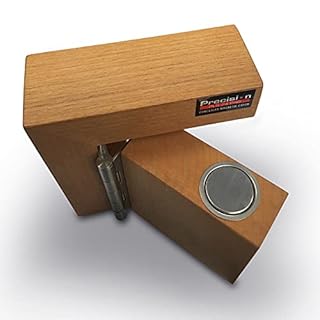 Precision Lock PLS 24 PRO Concealed Magnetic Catch for Light to Heavy Duty Doors with Thickness Greater Than 30 mm (1.18"), Pack of 2