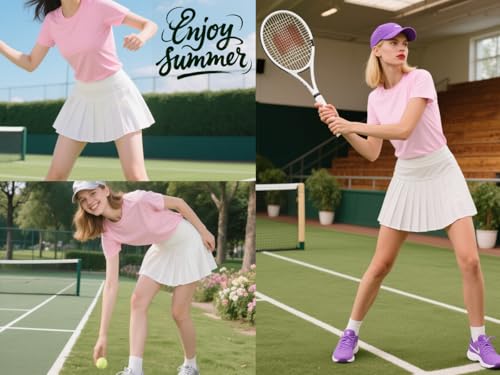 NEYOUQE Womens Short Sleeve Tee Shirts UPF 50+ Outdoor Sun Protection Quick Dry Athletic Running Workout Rash Guard Tops2